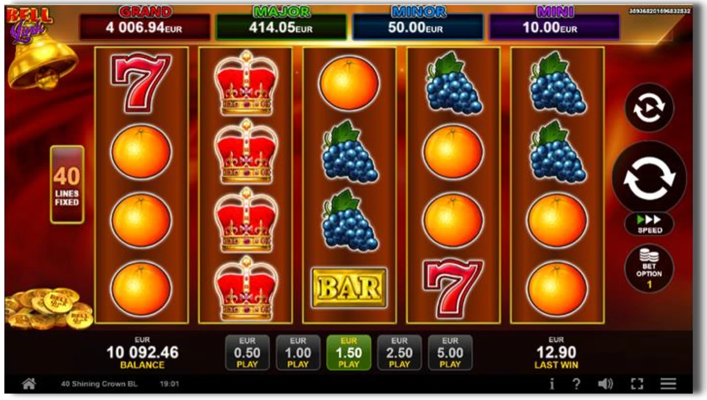Schermata ufficiale 5 per 4 di 40 Shining Crown Bell Link